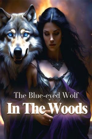 The Blue-eyed Wolf In The Woods